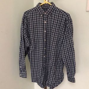 Ralph Lauren Men’s Blake Flannel  plaid shirt large